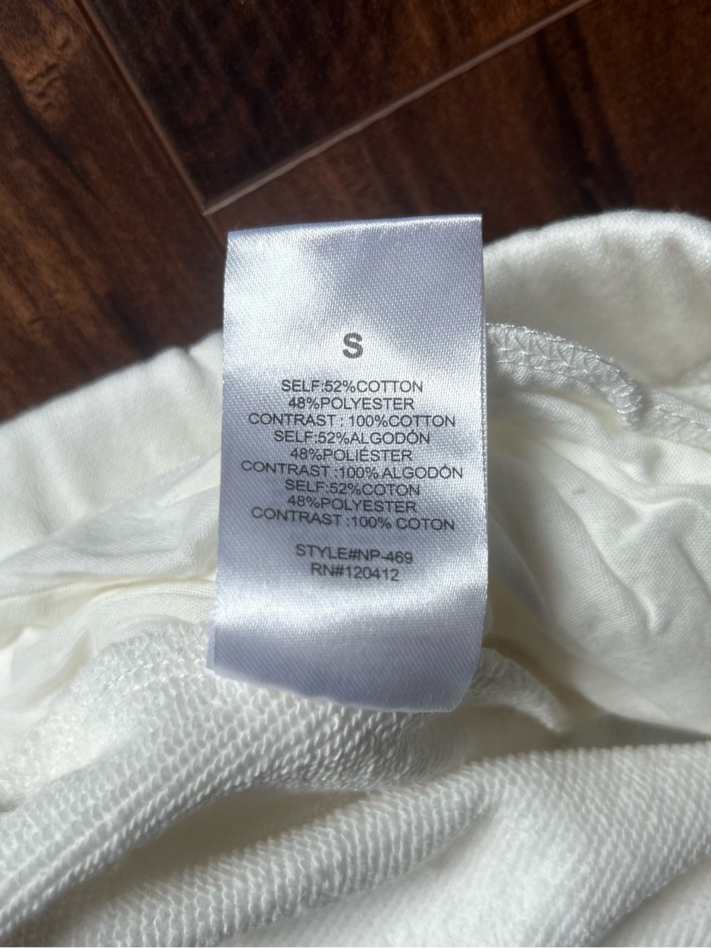 Sam Sweatpants Jogger in White - Size Small - NIA - Picture 10 of 10